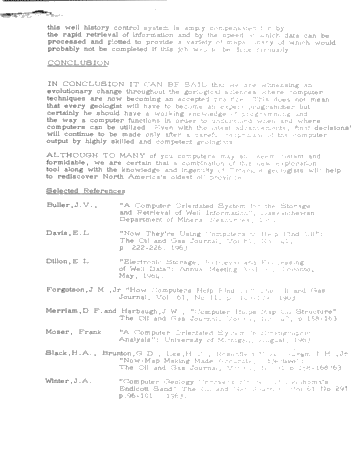 Computers - Processing Geological Data: Southwestern Ontario Page 12