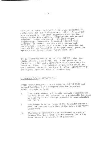 Tecumseh Gas Storage System Design, Construction and Operation Page 4