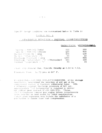 Tecumseh Gas Storage System Design, Construction and Operation Page 5