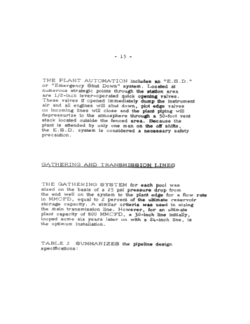Tecumseh Gas Storage System Design, Construction and Operation Page 15