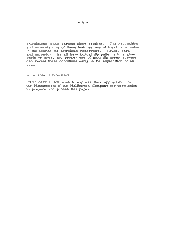 Introduction To the New Halliburton - Welex Dip Meter Page 7