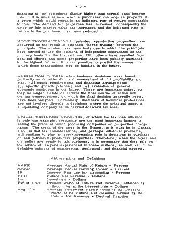 Fair Market Value of Petroleum Properties Page 5