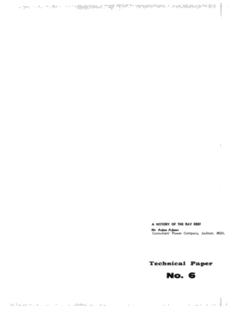 A History of the Ray Reef Page 1