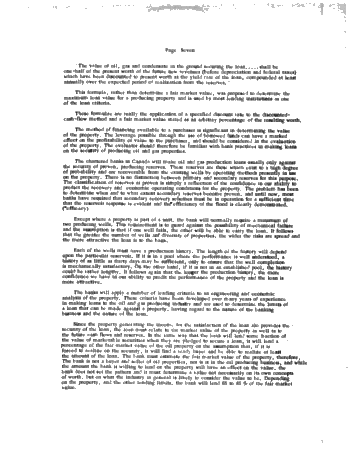 A Banker's Evaluation of Petroleum Properties Page 7