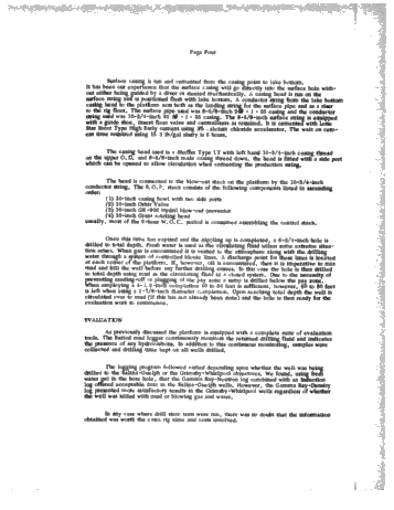 Timesaver II, Drilling and Completion Techniques on Lake Erie Page 4