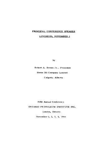 Demand for Petroleum and Natural Gas in Canada Page 73