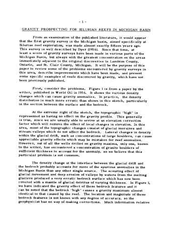 Gravity Prospecting for Silurian Reefs in Michigan Basin Page 3
