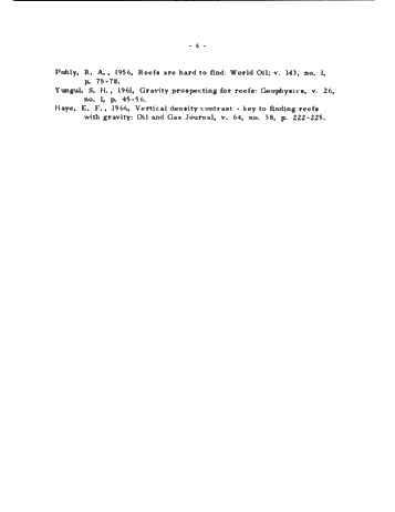 Gravity Prospecting for Silurian Reefs in Michigan Basin Page 8