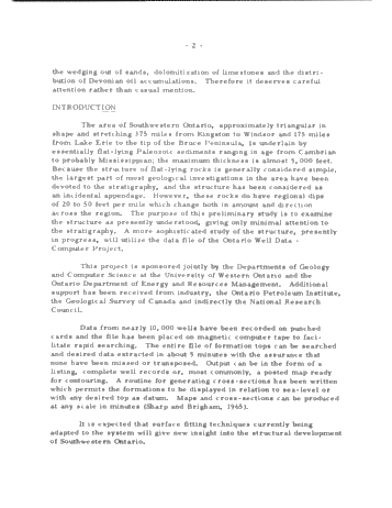 Gravity Prospecting for Silurian Reefs in Michigan Basin Page 20