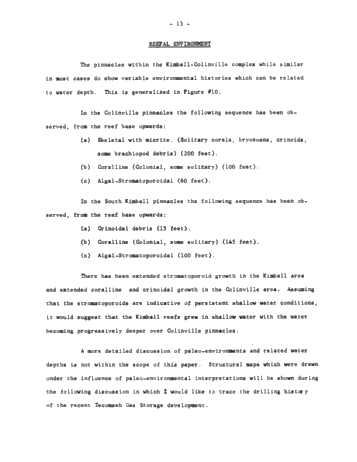 The Kimball Colinville Reef Complex - a Case History Page 13