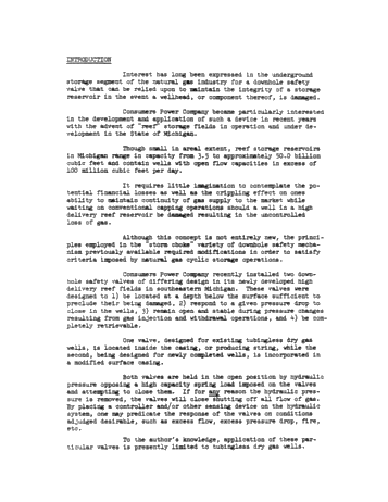 Downhole Safety Valves For Natural Gas Storage Wells Page 2
