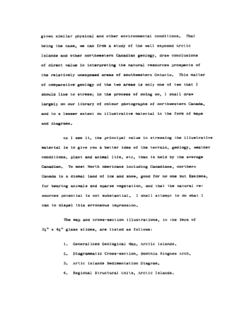 Northwestern Canada-Southern Ontario Page 2