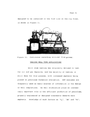 Formation Evaluation by Drill Stem Testing Page 21