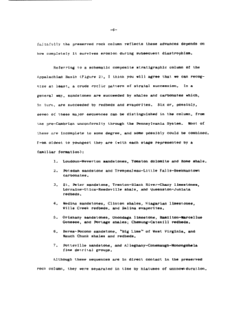 The Occurrence of Hydrocarbons in the Medinan (Alexandrian) Series South of Lake Erie Page 6