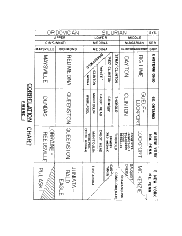 The Occurrence of Hydrocarbons in the Medinan (Alexandrian) Series South of Lake Erie Page 18
