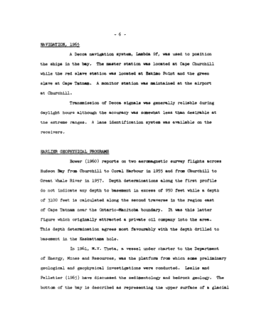 Recent Investigations in the Hudson Bay Basin Page 7