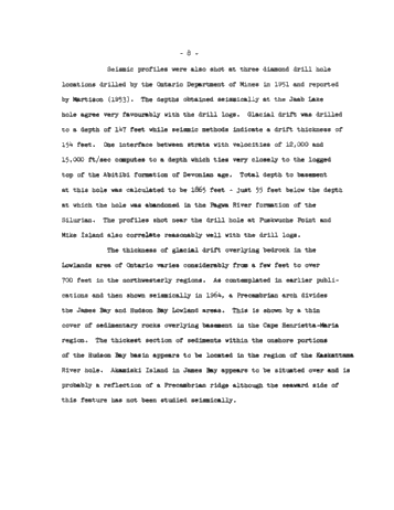 Recent Investigations in the Hudson Bay Basin Page 9