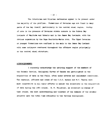 Recent Investigations in the Hudson Bay Basin Page 17