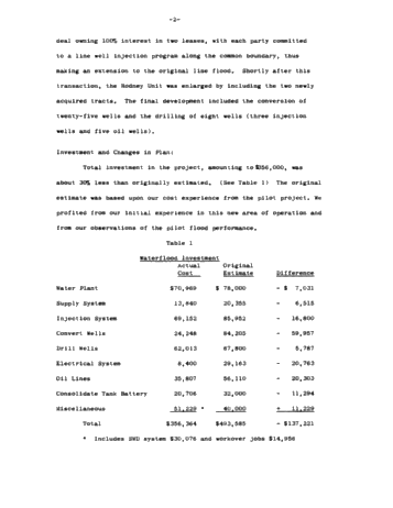 A Progress Report on the Canada-Cities Service Rodney Waterflood Unit Page 2