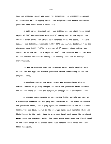 A Progress Report on the Canada-Cities Service Rodney Waterflood Unit Page 4