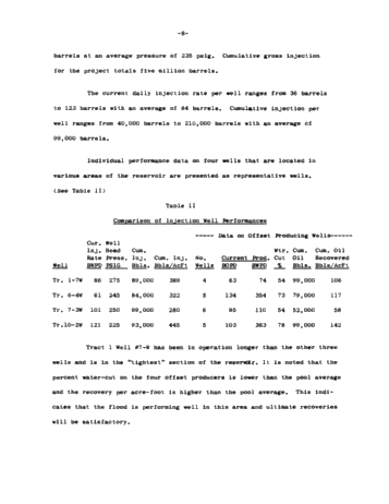 A Progress Report on the Canada-Cities Service Rodney Waterflood Unit Page 8
