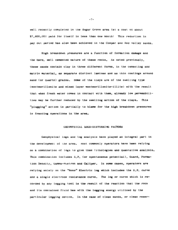 Don't Ignore Those "Impermeable Reservoirs Page 7