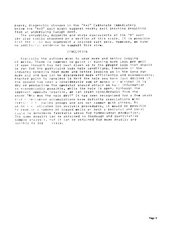 New Methods in Exploration and Evaluation Using Mechanical Logs Page 9
