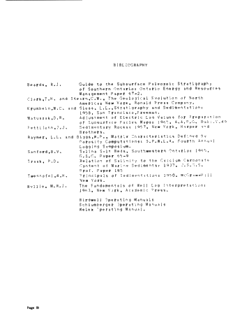 New Methods in Exploration and Evaluation Using Mechanical Logs Page 10