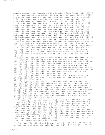 Rotary Drilling in Lake Erie Page 2