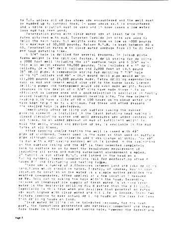 Rotary Drilling in Lake Erie Page 6