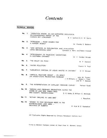 Seventh Annual Conference Page 1