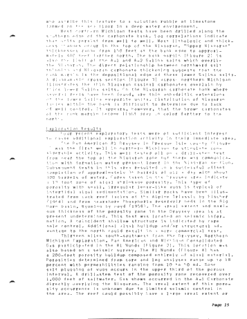 Exploration for Niagaran Reefs in Northern Michigan Page 8