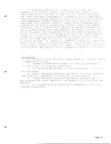 Exploration for Niagaran Reefs in Northern Michigan Page 9