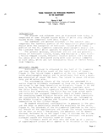 Some Thoughts on Petroleum Page 1