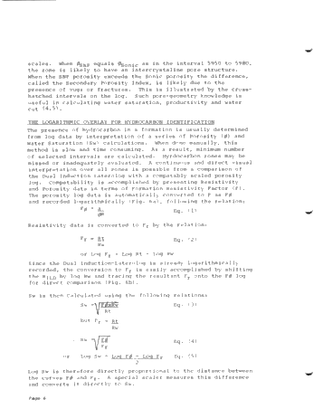 Synergetic Logging Techniques Page 6