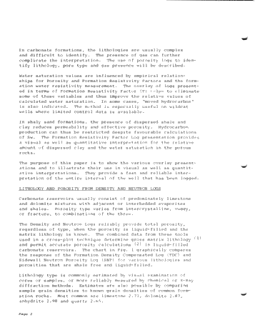 Field Compatible-Scale Overlay Systems; an Aid to Wellsite Log Interpretations Page 2