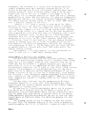 Development and Operation of Northern Natural's Aquifer Gas Storage Reservoirs Page 6