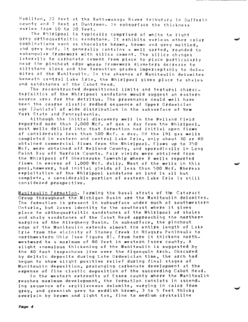Silurian of Southwestern Ontario Page 4