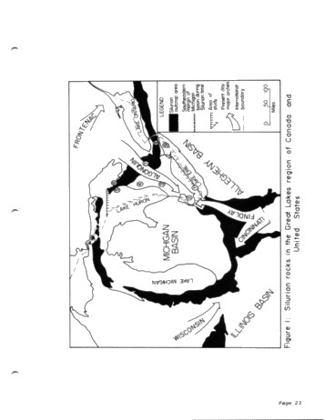 Silurian of Southwestern Ontario Page 25