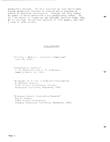 Current Completion and Fracturing Techniques in Clinton-Cataract Reservoirs of Norfolk County, Ontario Page 8