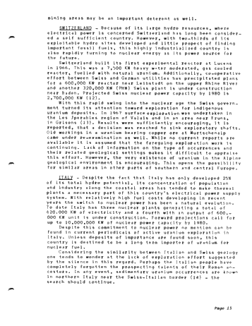 Uranium Exploration - Where Now - Where Next? Page 15
