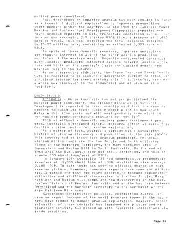 Uranium Exploration - Where Now - Where Next? Page 19