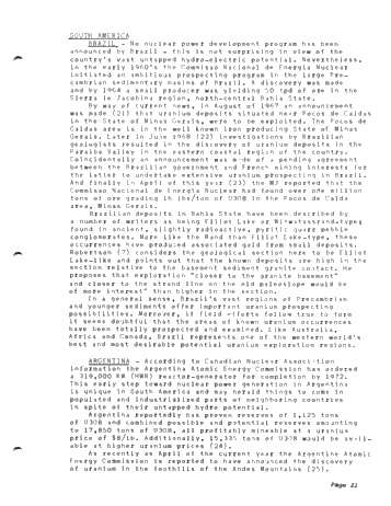 Uranium Exploration - Where Now - Where Next? Page 21