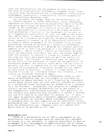 Financing Canadian Drilling With U.S. Funds Page 6