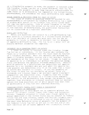 Financing Canadian Drilling With U.S. Funds Page 10