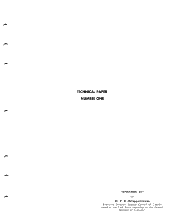 Operation Oil Page 1