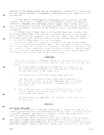 Petroleum Potential in the Maritime Region of Canada Page 5