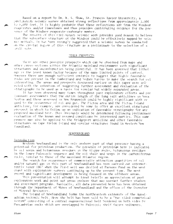 Petroleum Potential in the Maritime Region of Canada Page 7