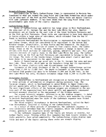 Petroleum Potential in the Maritime Region of Canada Page 9
