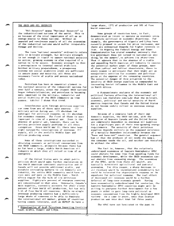 Canadian Oil Security and the Impact of Supply Disruptions Page 3